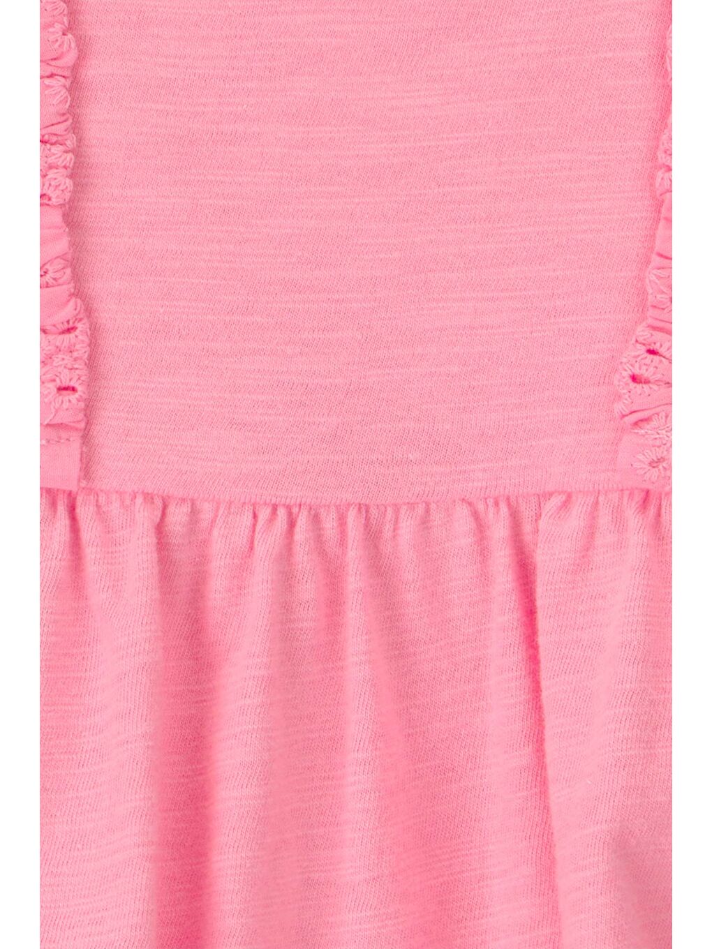 Kız Bebek Kısa Tulum 3 Ay-24 Ay Pembe-1