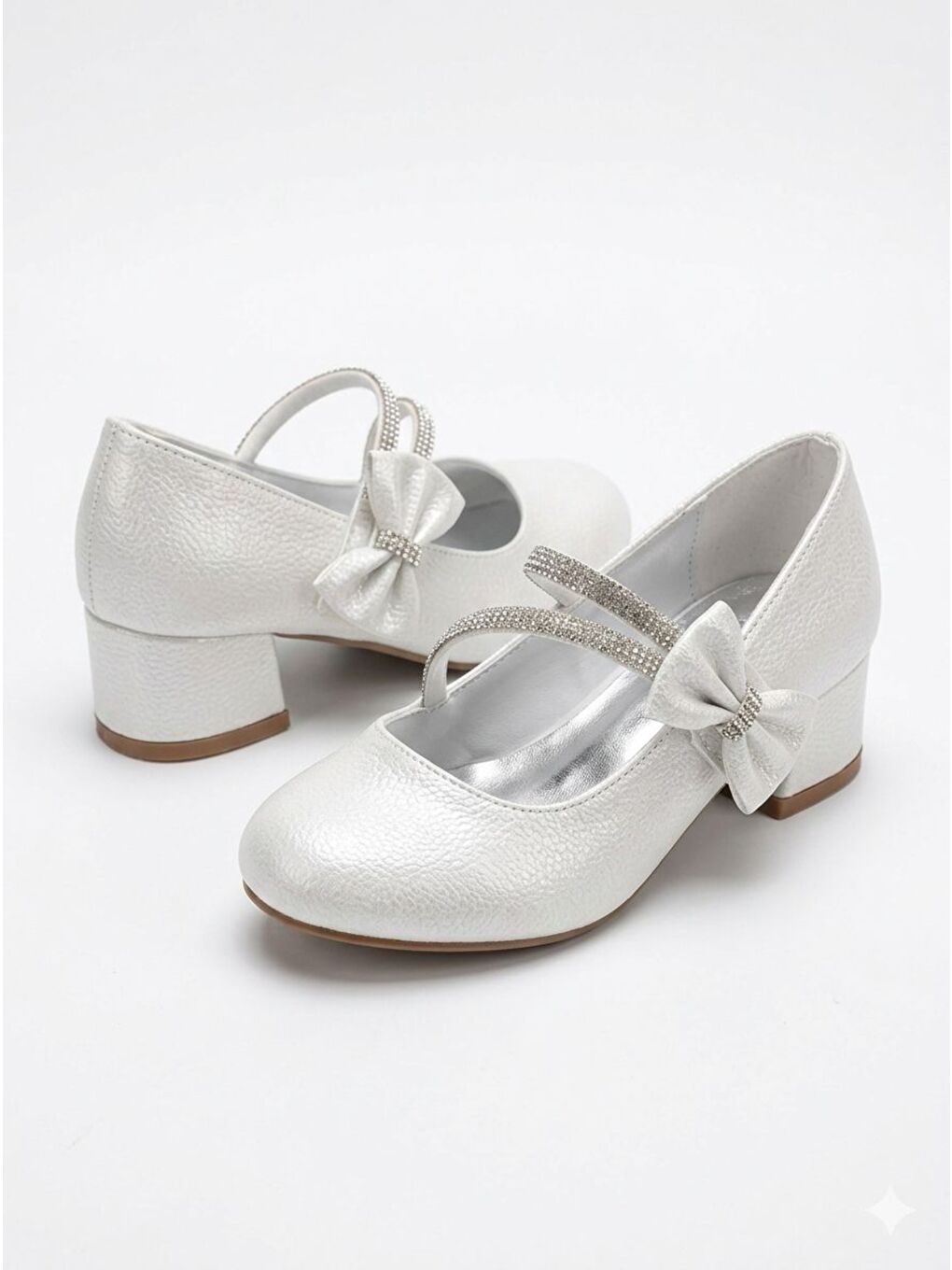 Beyaz KIZ ÇOCUK ABİYE AYAKKABI