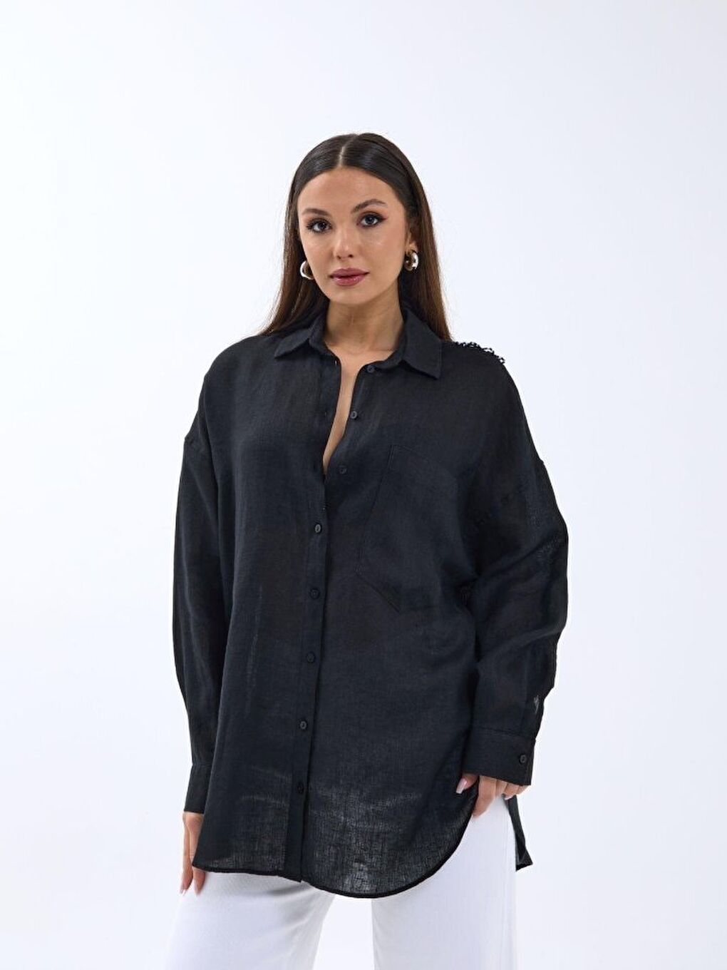 Siyah 7399 GÖMLEK-SİYAH