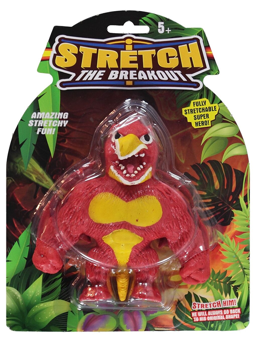 Seher Oyuncak Esnek Hayvanlar - Goril - Kırmızı