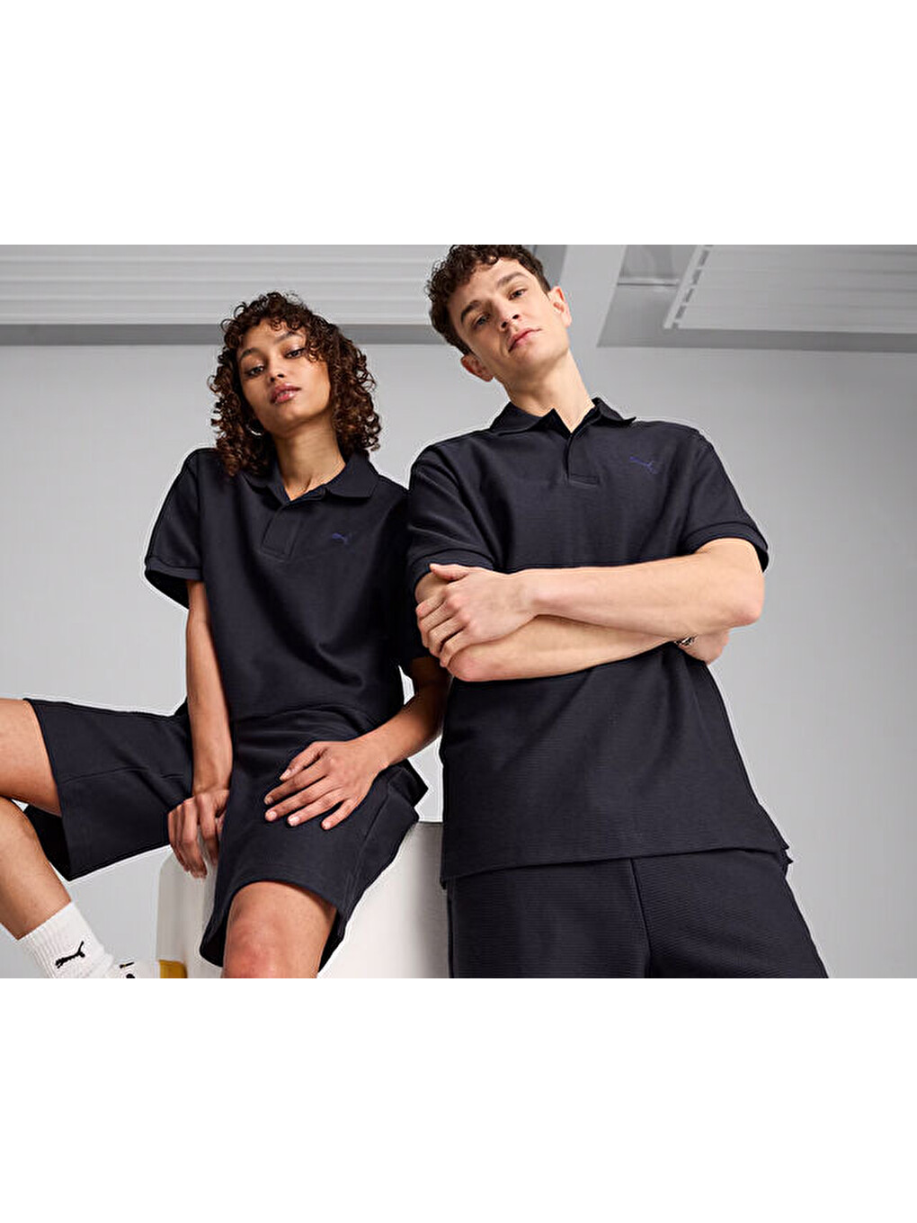 Karışık Premium Ess Jacquard Polo Erkek Günlük Polo Tişört 62967016 Renkli-1