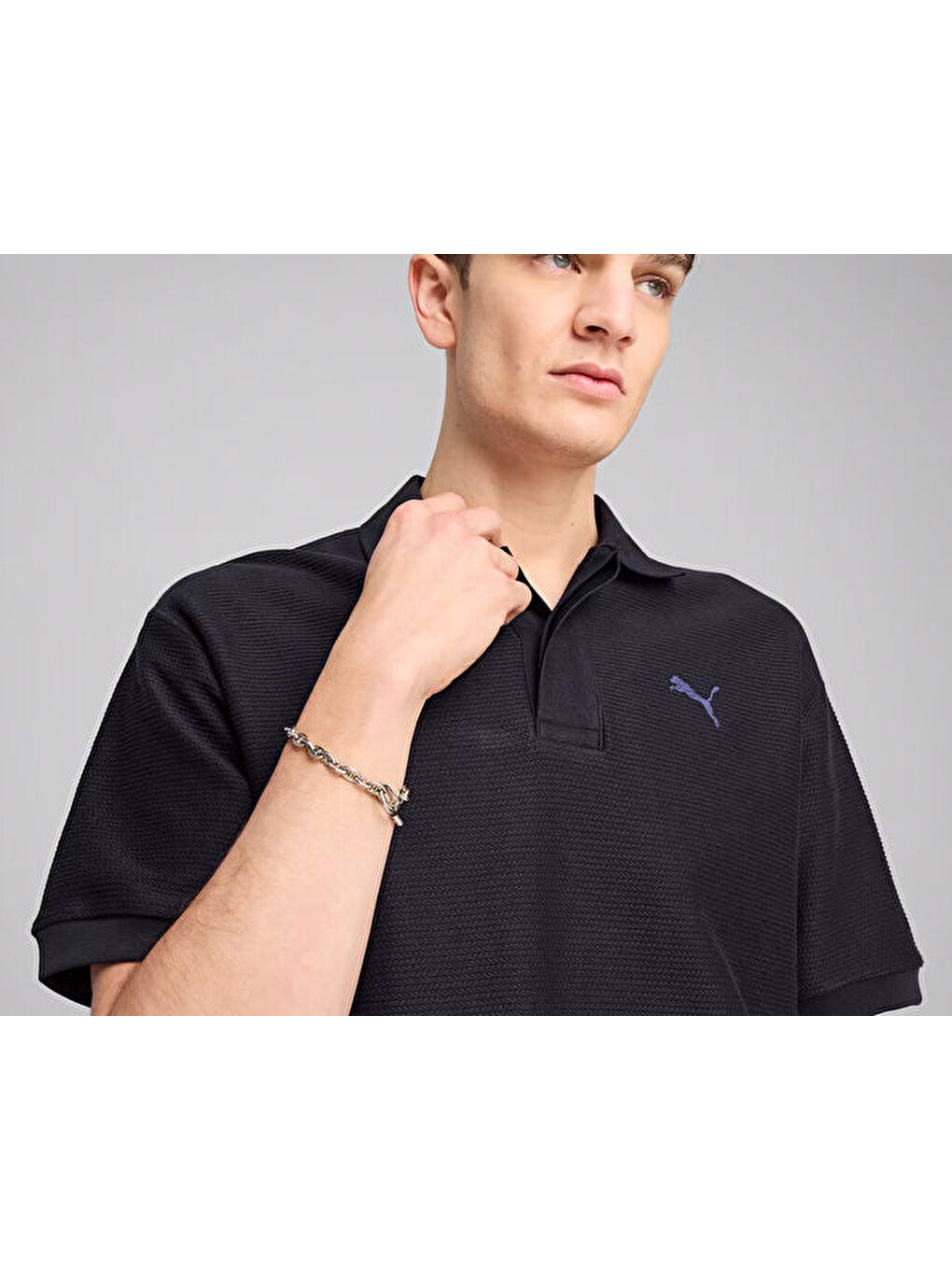 Karışık Premium Ess Jacquard Polo Erkek Günlük Polo Tişört 62967016 Renkli-5