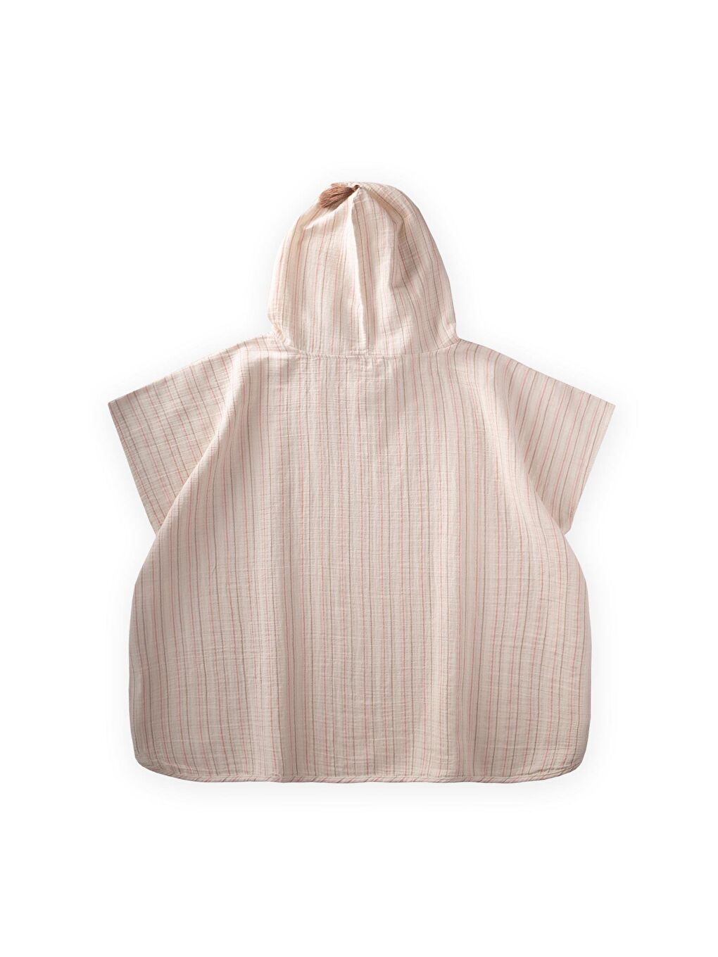 Kahverengi Müslin Panço Standart Kiremit Çizgili-1