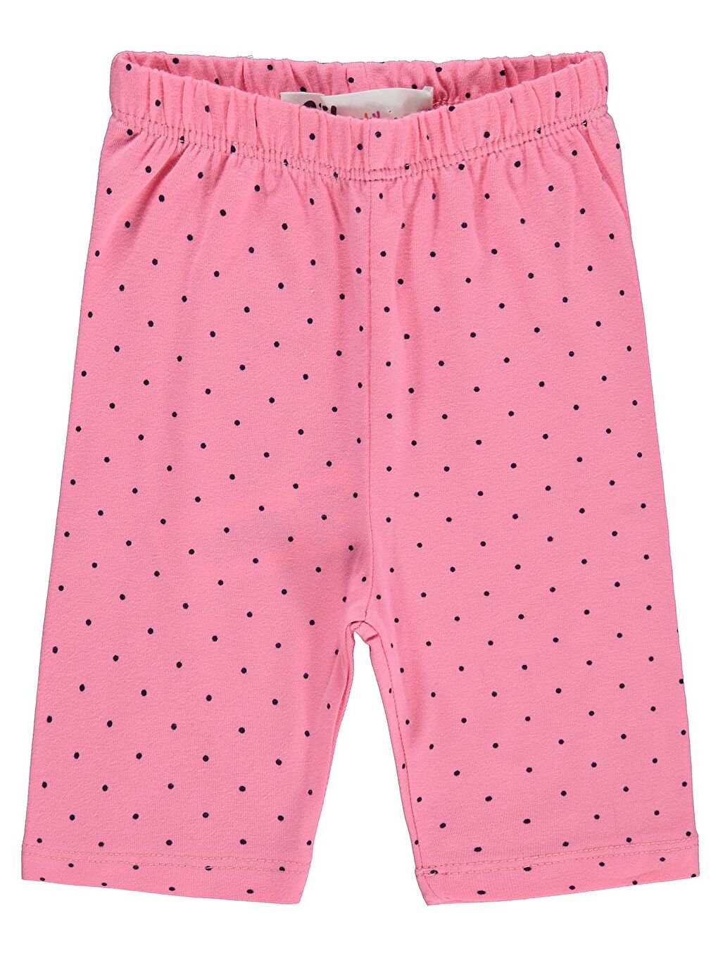 Baby Orta Boy Puan Empirme Kapri 6-18 Ay Tayt - Pembe