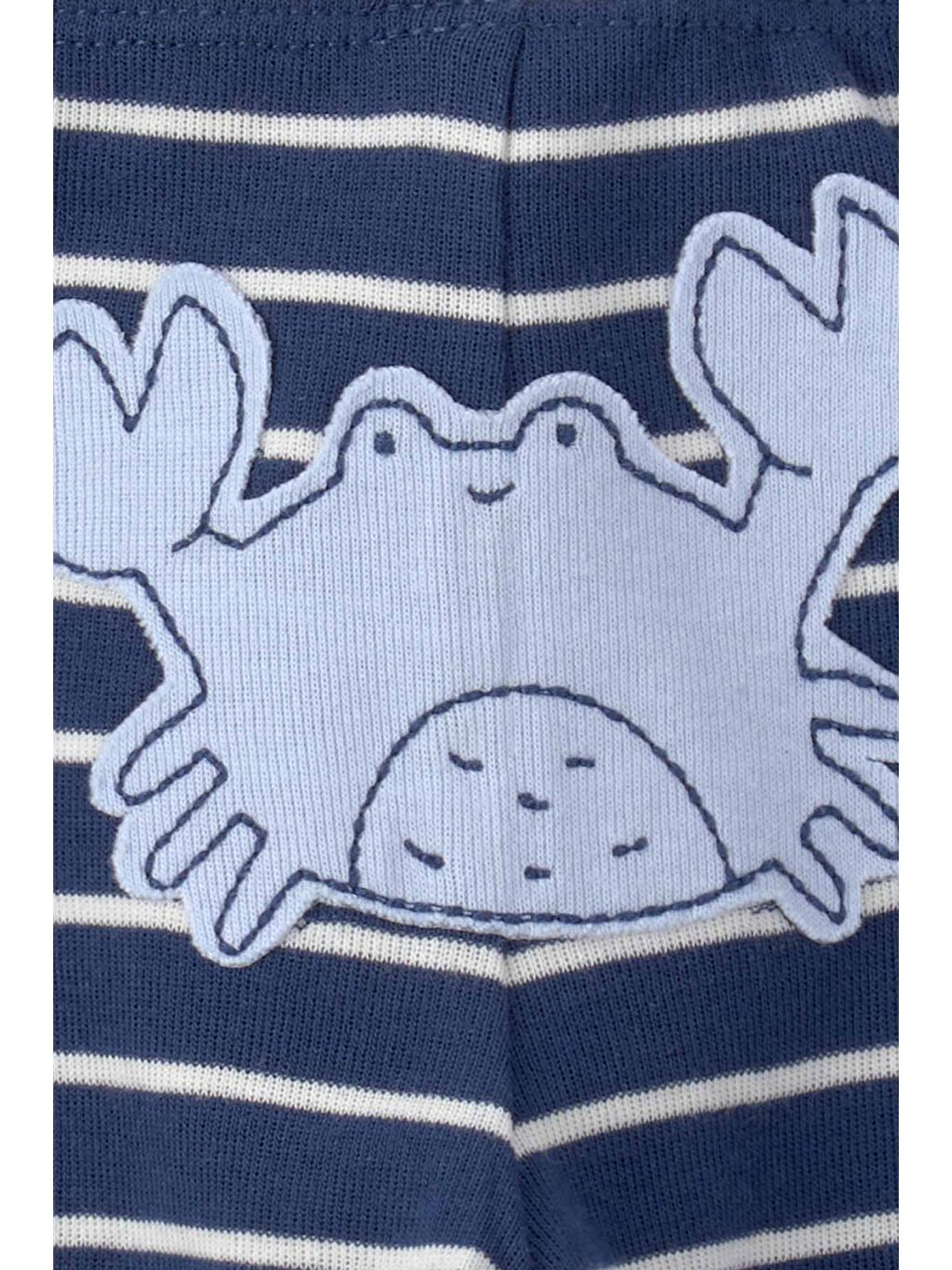 Erkek Bebek 3'lü Set Yenidoğan-24 Ay Mavi-2