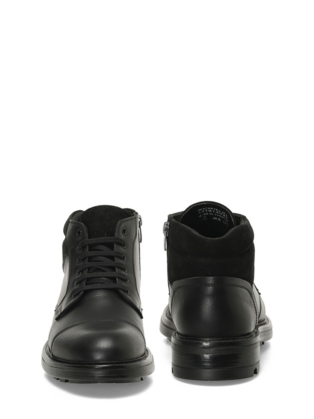 DESCARTES 4PR Siyah Erkek Klasik Bot-4