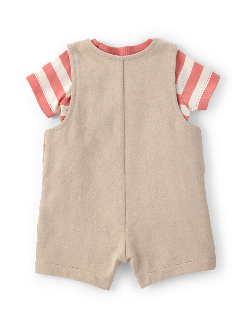 Erkek Bebek Salopet Set 3 Ay-24 Ay Haki-1