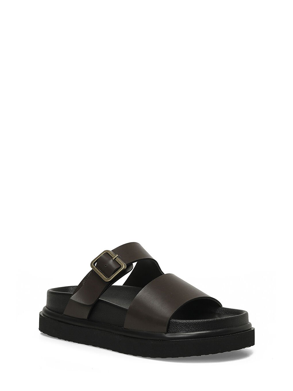 Kahverengi 26S-362 6FX Açık Kahve Kadın Terlik-1