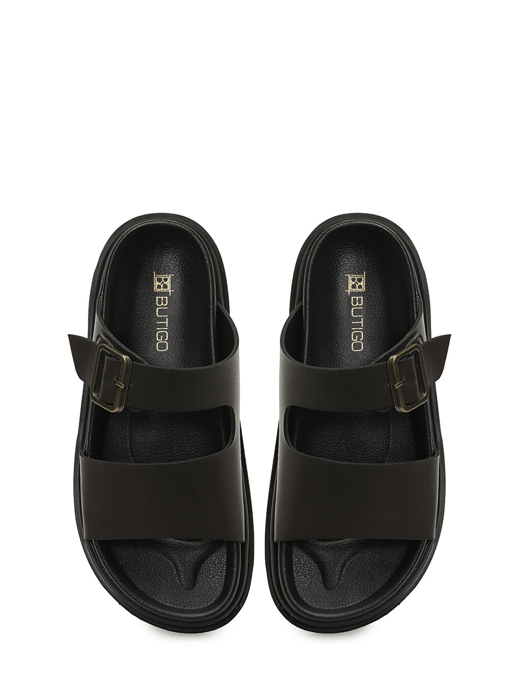 Kahverengi 26S-362 6FX Açık Kahve Kadın Terlik-3