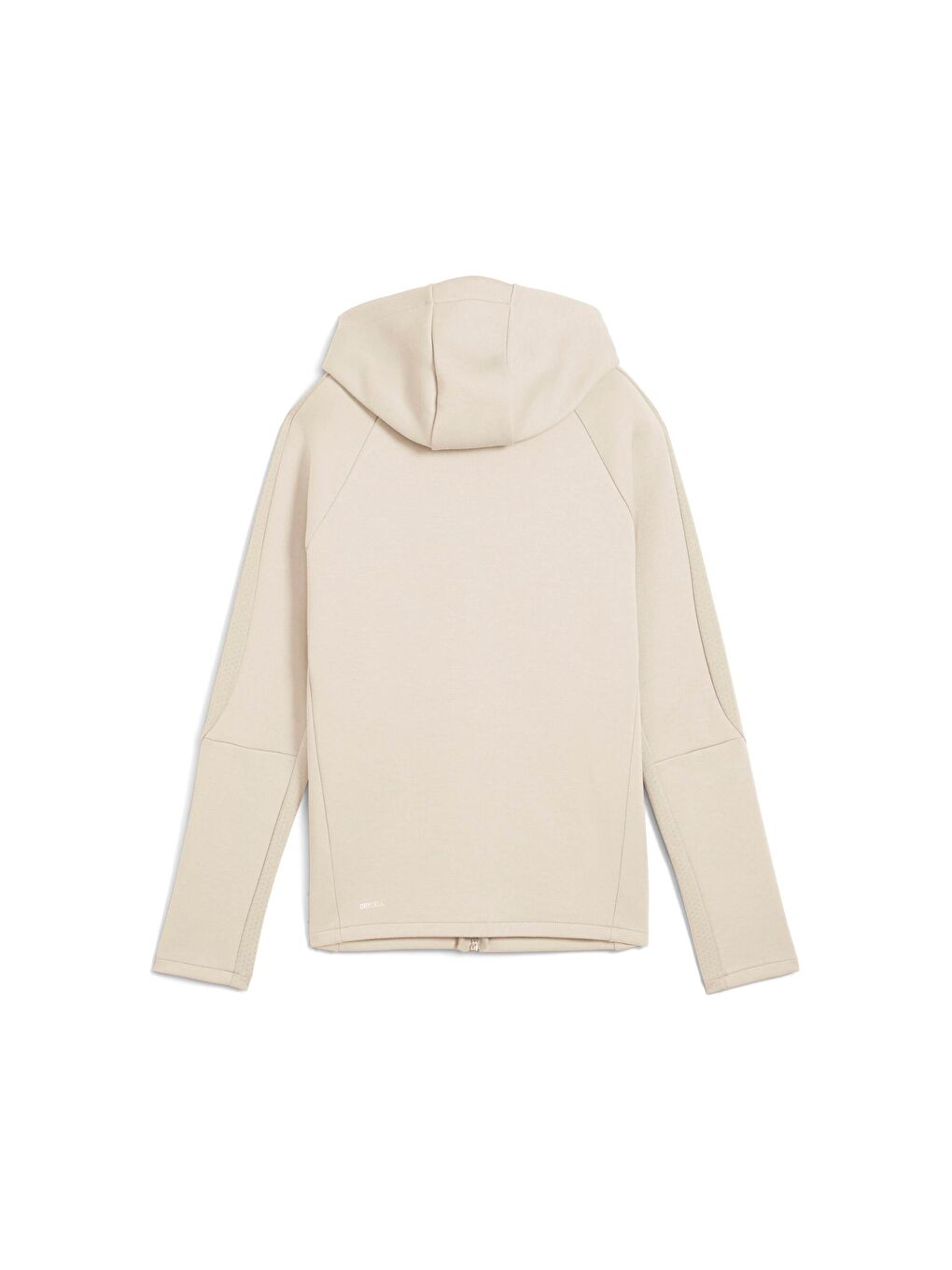 Beyaz EVOSTRIPE Kadın Kapüşonlu Ceket-5