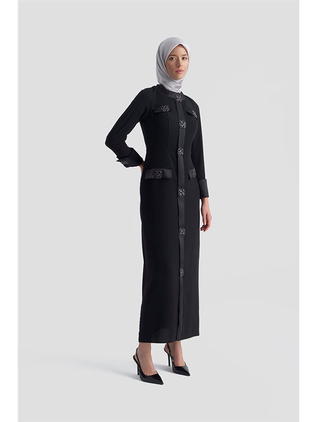 Abiye 25Yd9189 Siyah