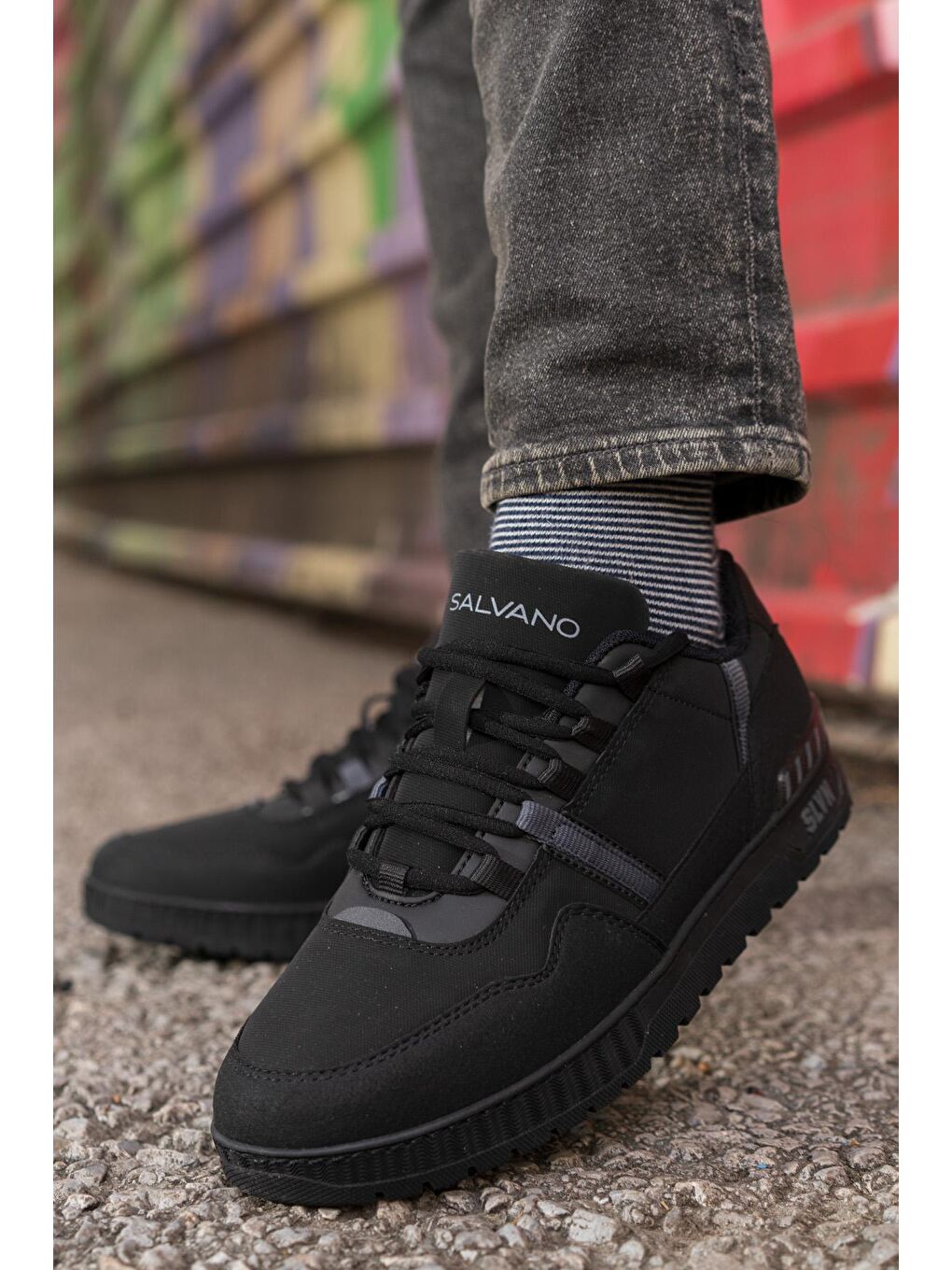 TREND 3PR Siyah Erkek Sneaker