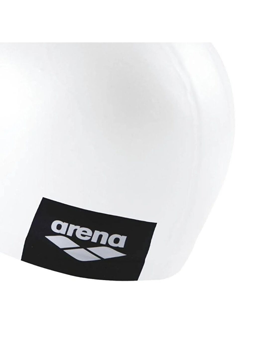 Arena Beyaz Logo Moulded Cap Antrenman Yüzme Bonesi 001912200 - 1