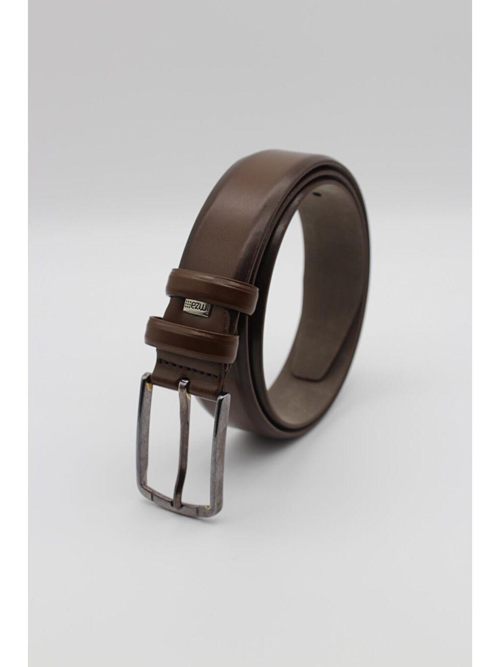 Koyu Kahverengi Antik Dikişsiz Kemer 1046235006