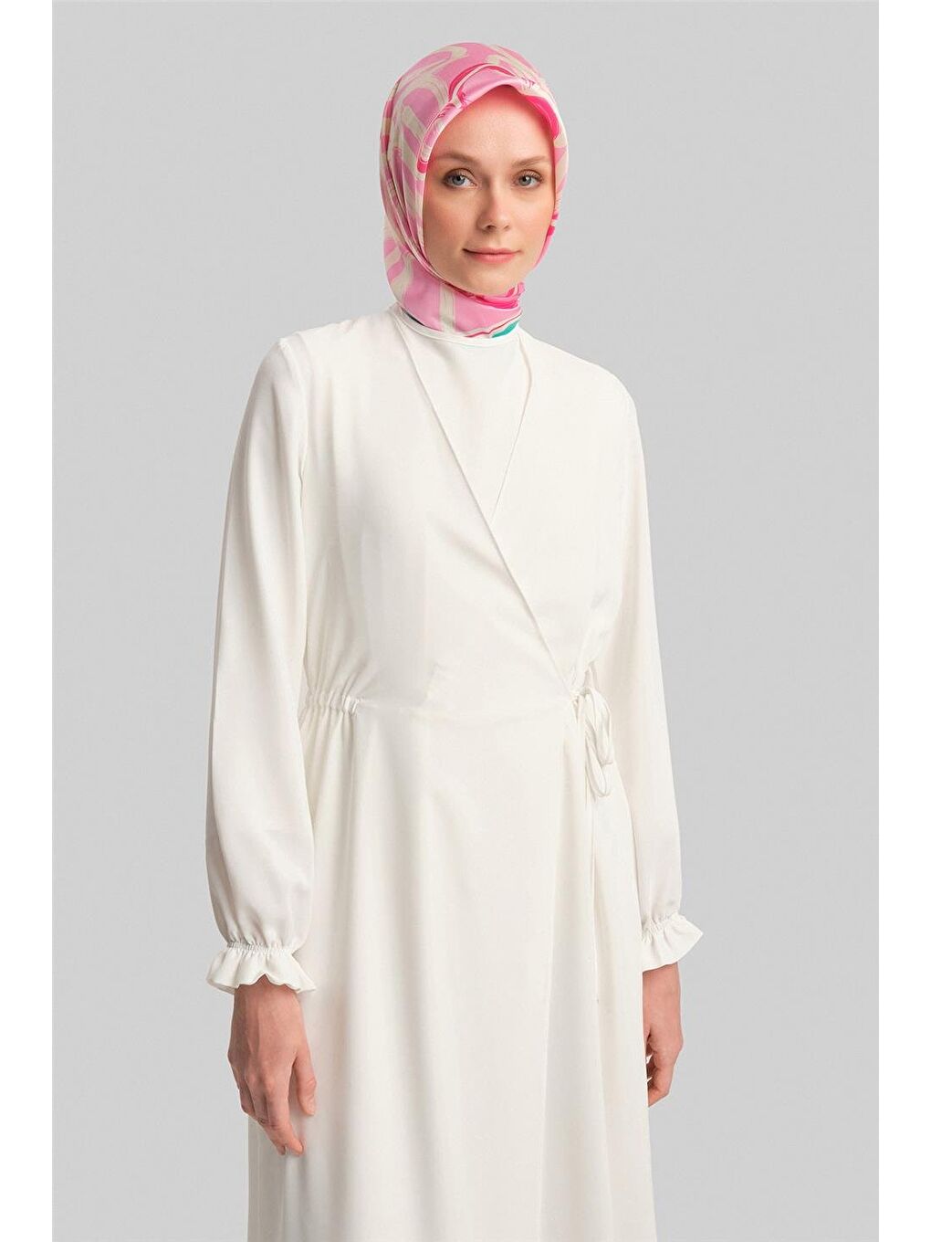 Anvelop Elbise Ort9230 Ekru-2