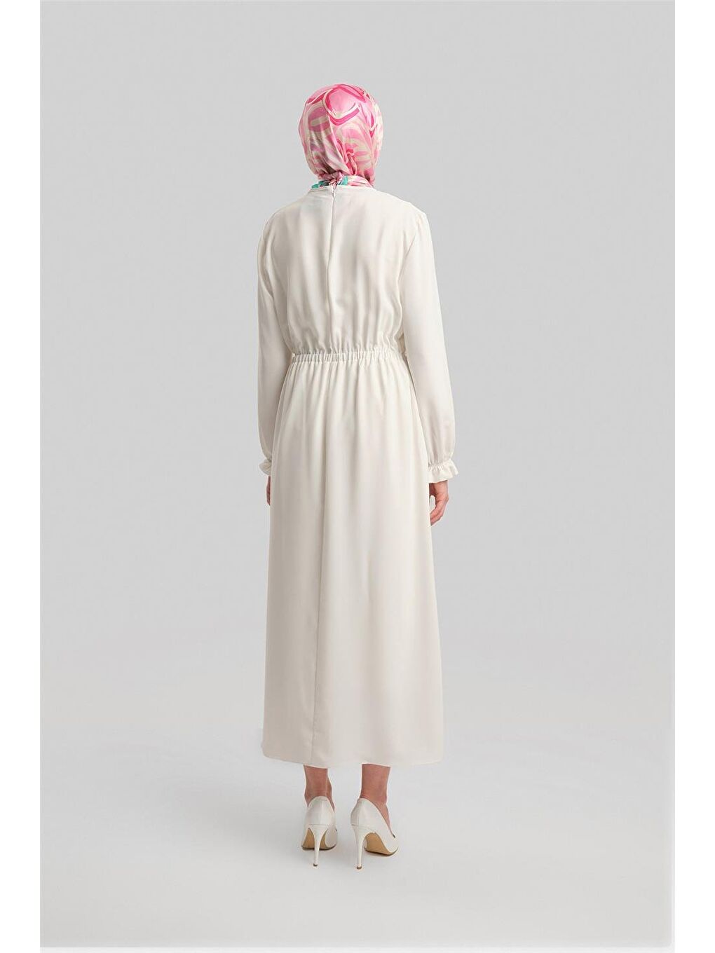 Anvelop Elbise Ort9230 Ekru-5