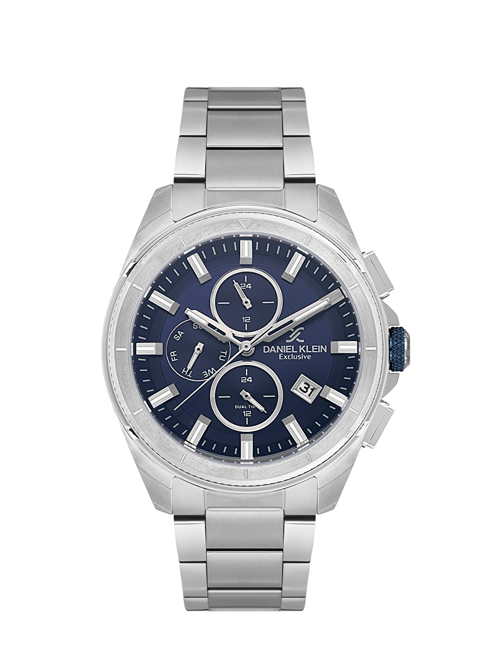 Lacivert Orijinal 3 Atm Su Geçirmez 2 Yıl Garantili DK.1.14224-2 Exclusive Erkek Kol Saati