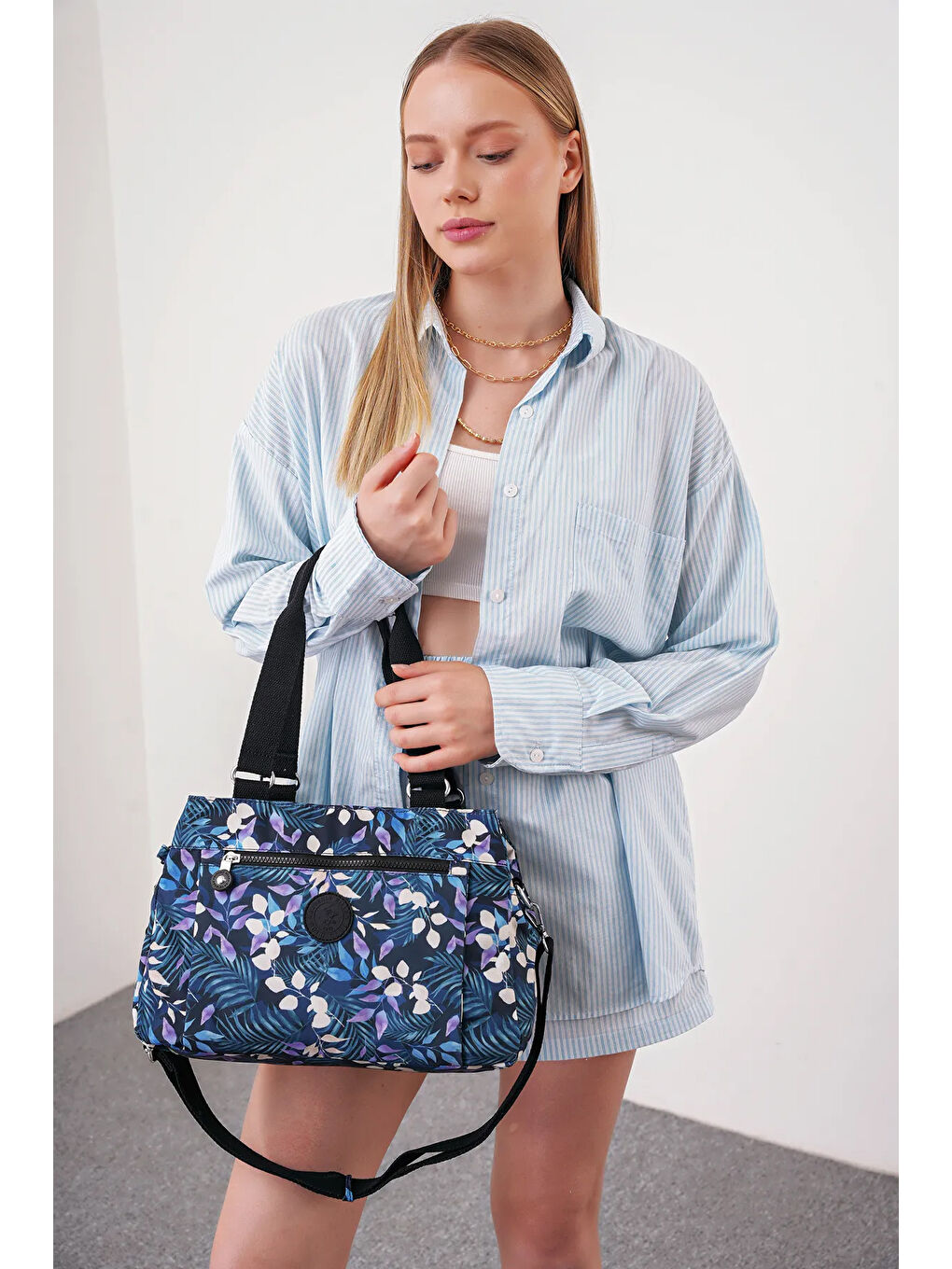 Siyah Kadın Omuz Çantası BHPC6006-2