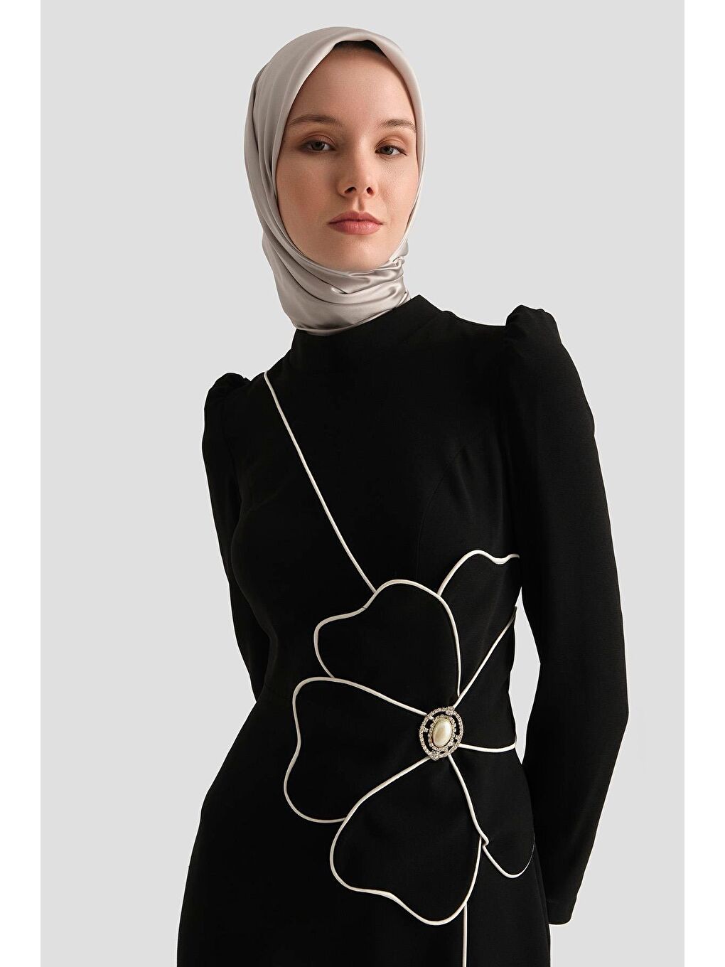 Abiye 25Yd9185 Siyah