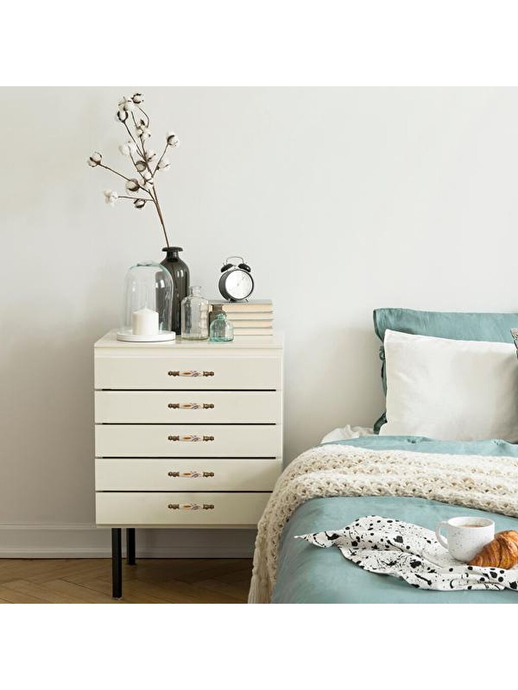 Gri Kaş 96 Kulp - Krem / Antik-2