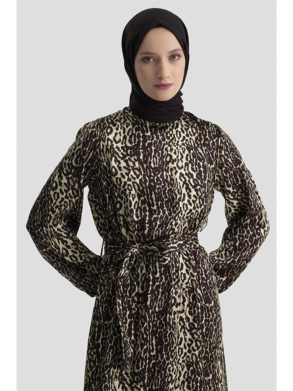 Trend Elbise 24Kt904 Siyah-2