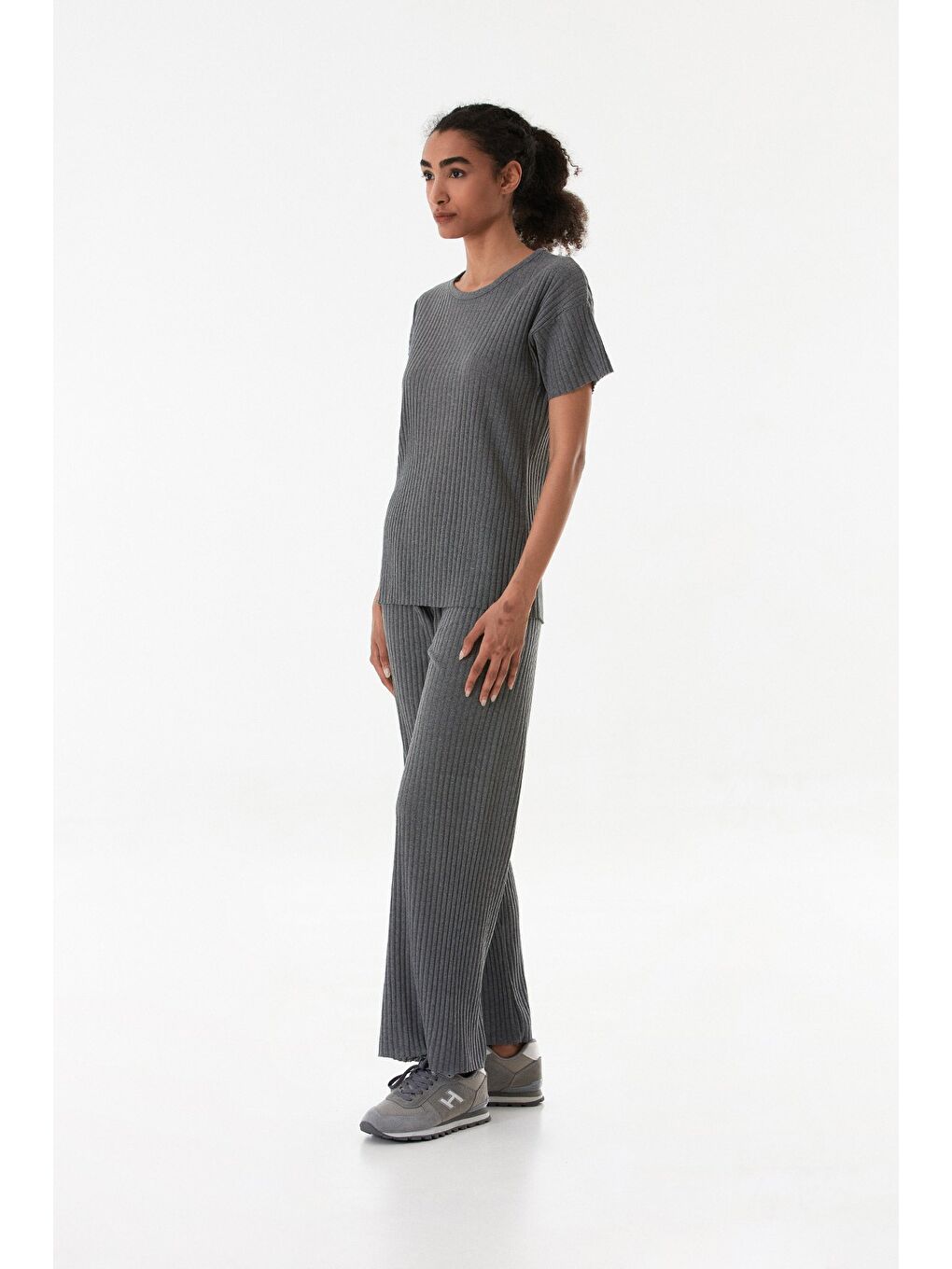 Antrasit Fitilli Beli Lastikli Kaşkorse Takım-1