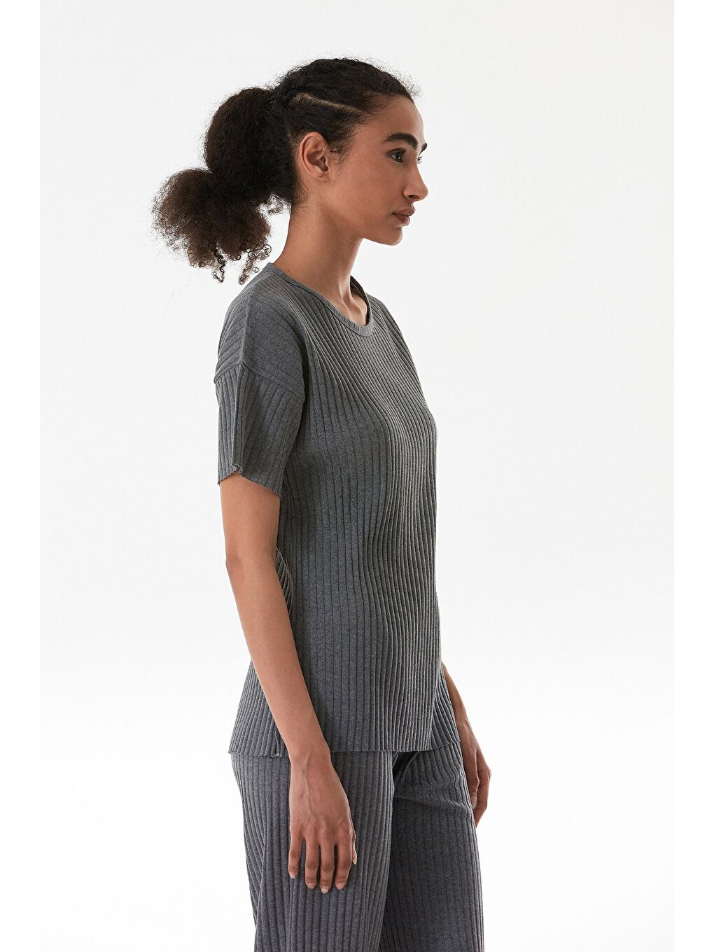 Antrasit Fitilli Beli Lastikli Kaşkorse Takım-2