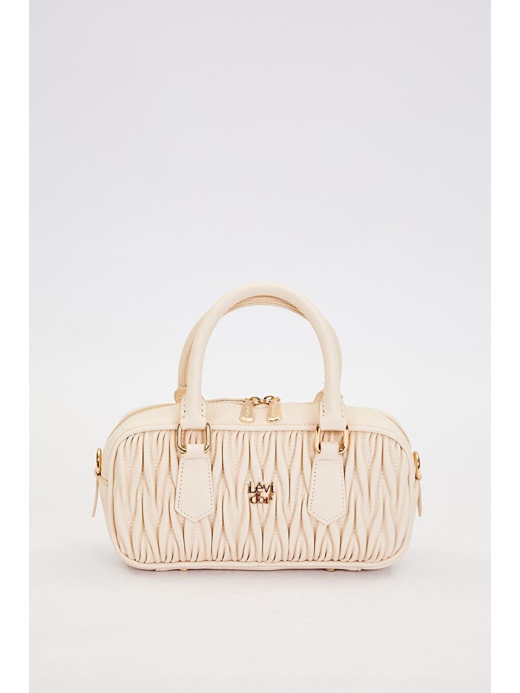 Ekru Krem Kadın El ve Omuz Çantası 930928