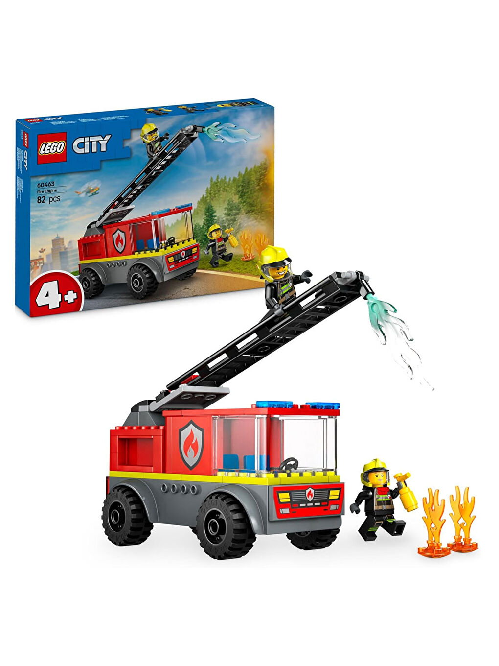 Lego City Merdivenli İtfaiye Kamyonu 60463