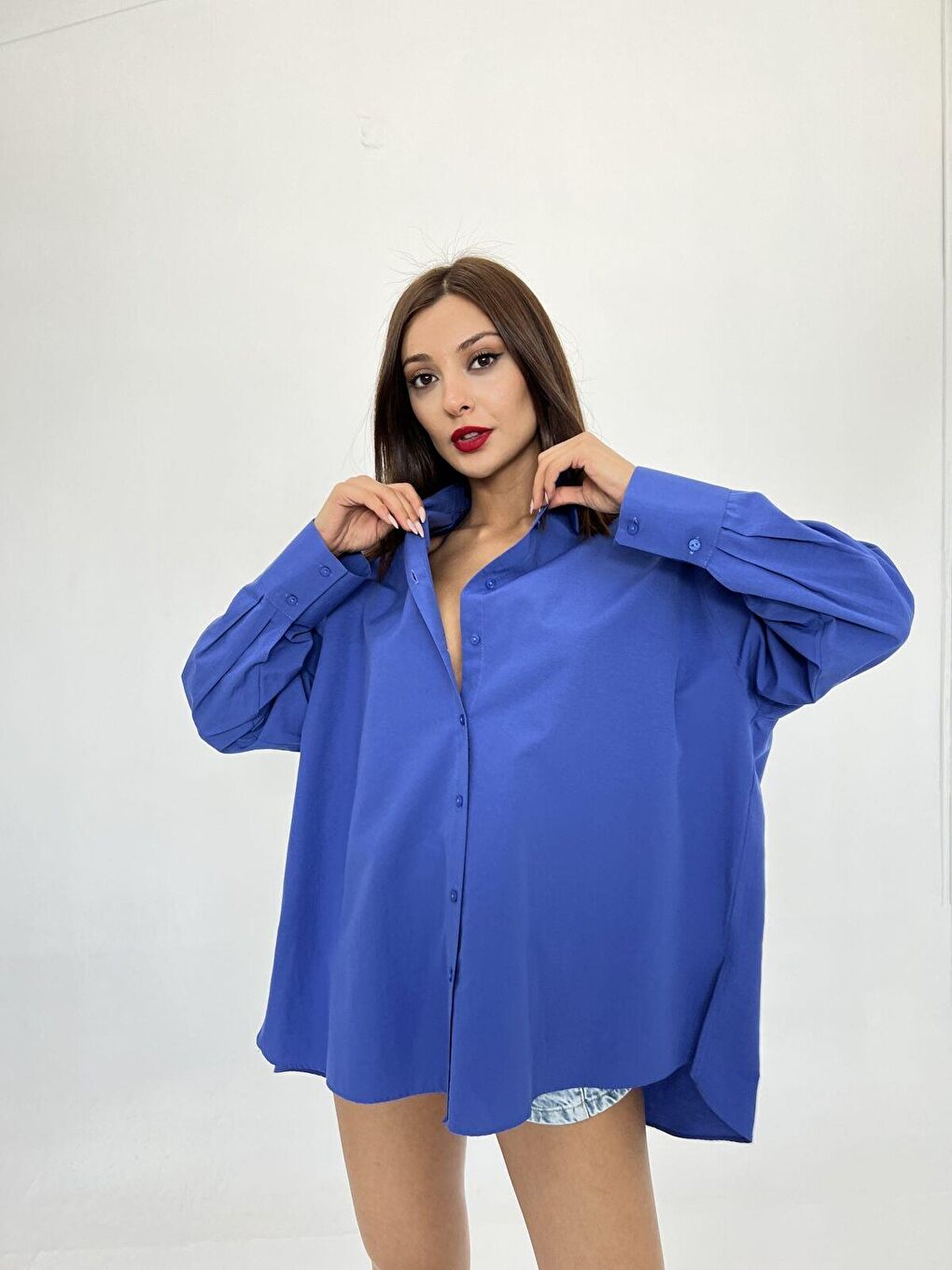 Mor 5464 GÖMLEK-MOR-2