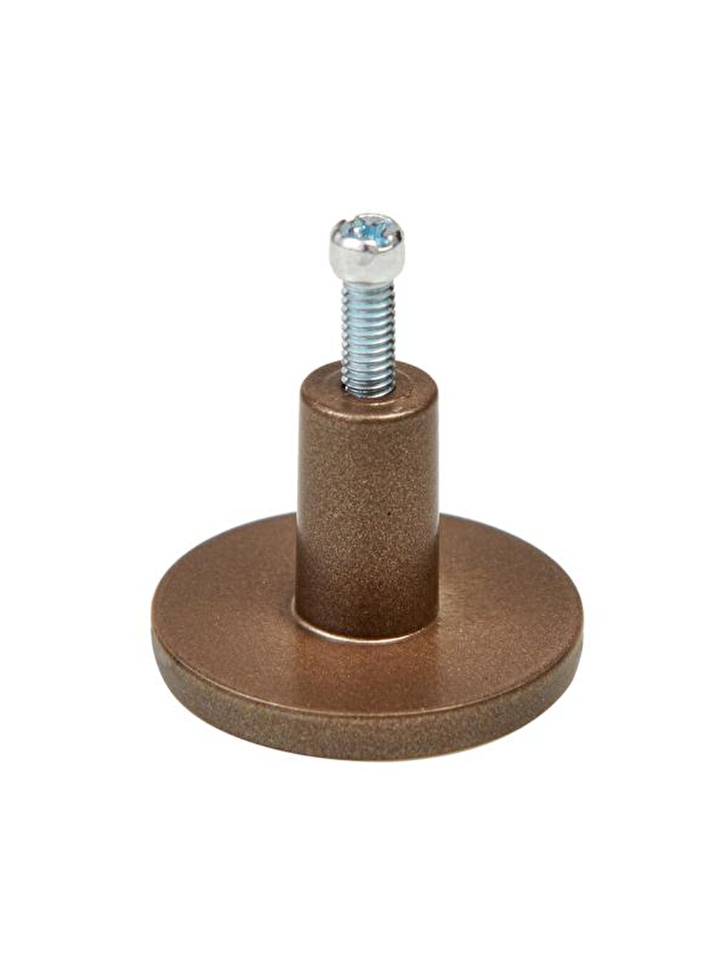 Kahverengi Esila Düğme Kulp - Antik-1