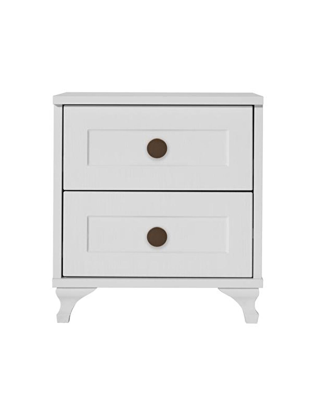 Kahverengi Esila Düğme Kulp - Antik-3