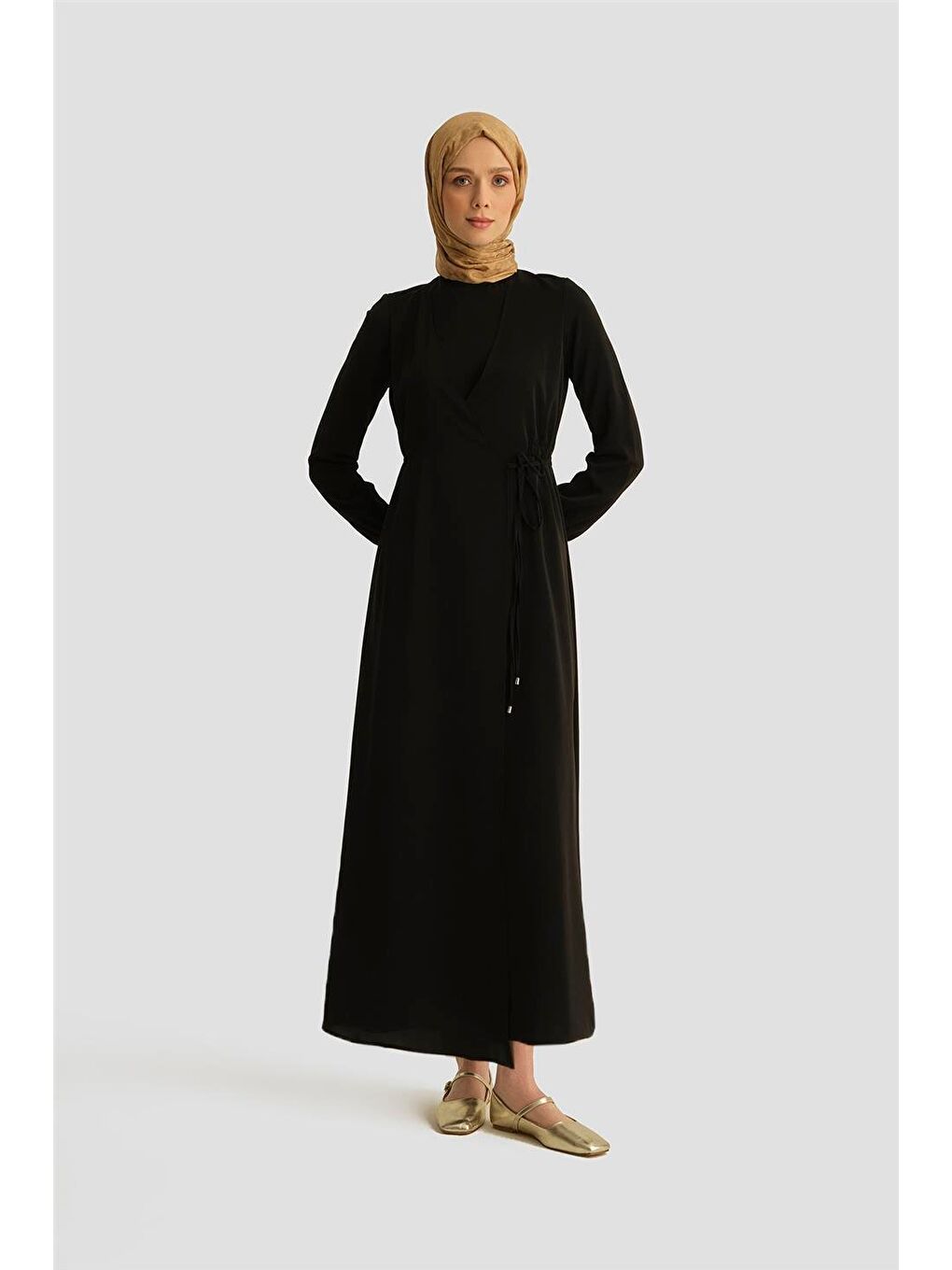 Anvelop Elbise 25Yh9230 Siyah-1