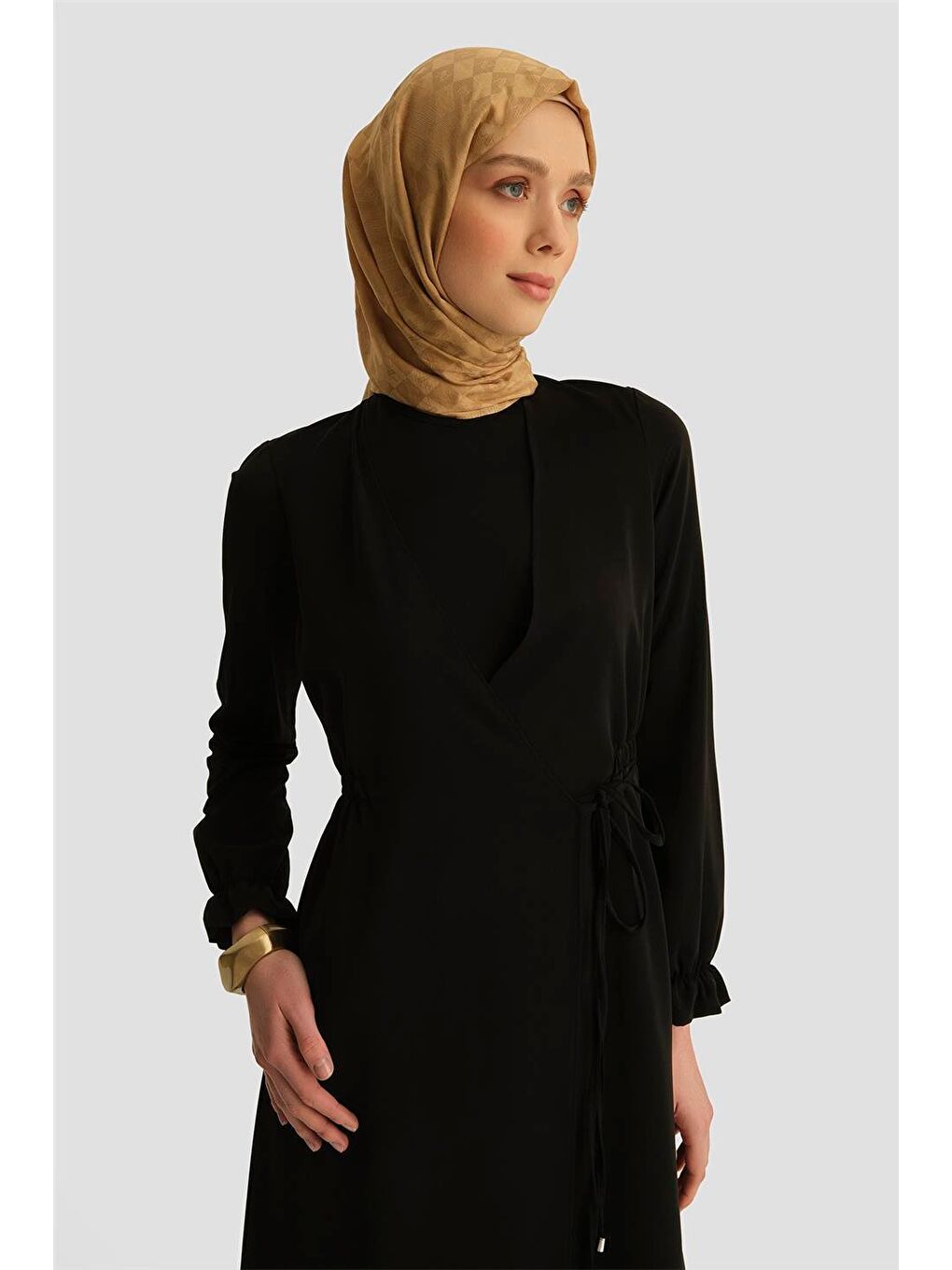 Anvelop Elbise 25Yh9230 Siyah-2