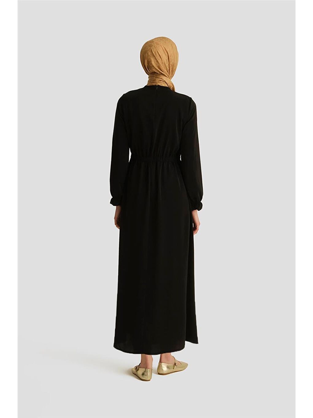 Anvelop Elbise 25Yh9230 Siyah-4