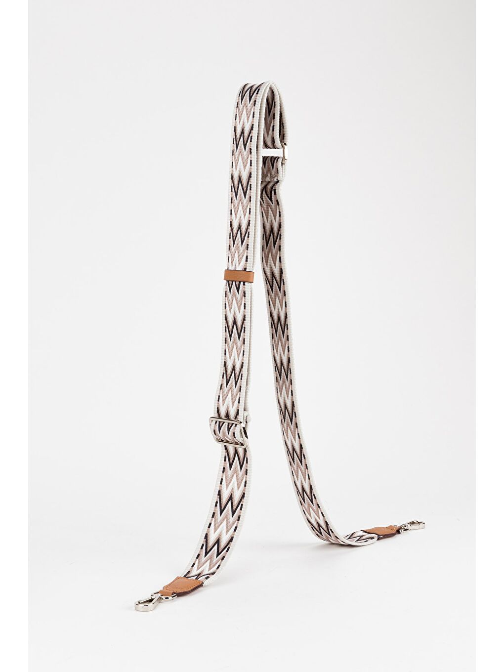 Kahverengi %100 Hakiki Deri Kadın Kolon Askılı Çapraz Omuz Çantası-5