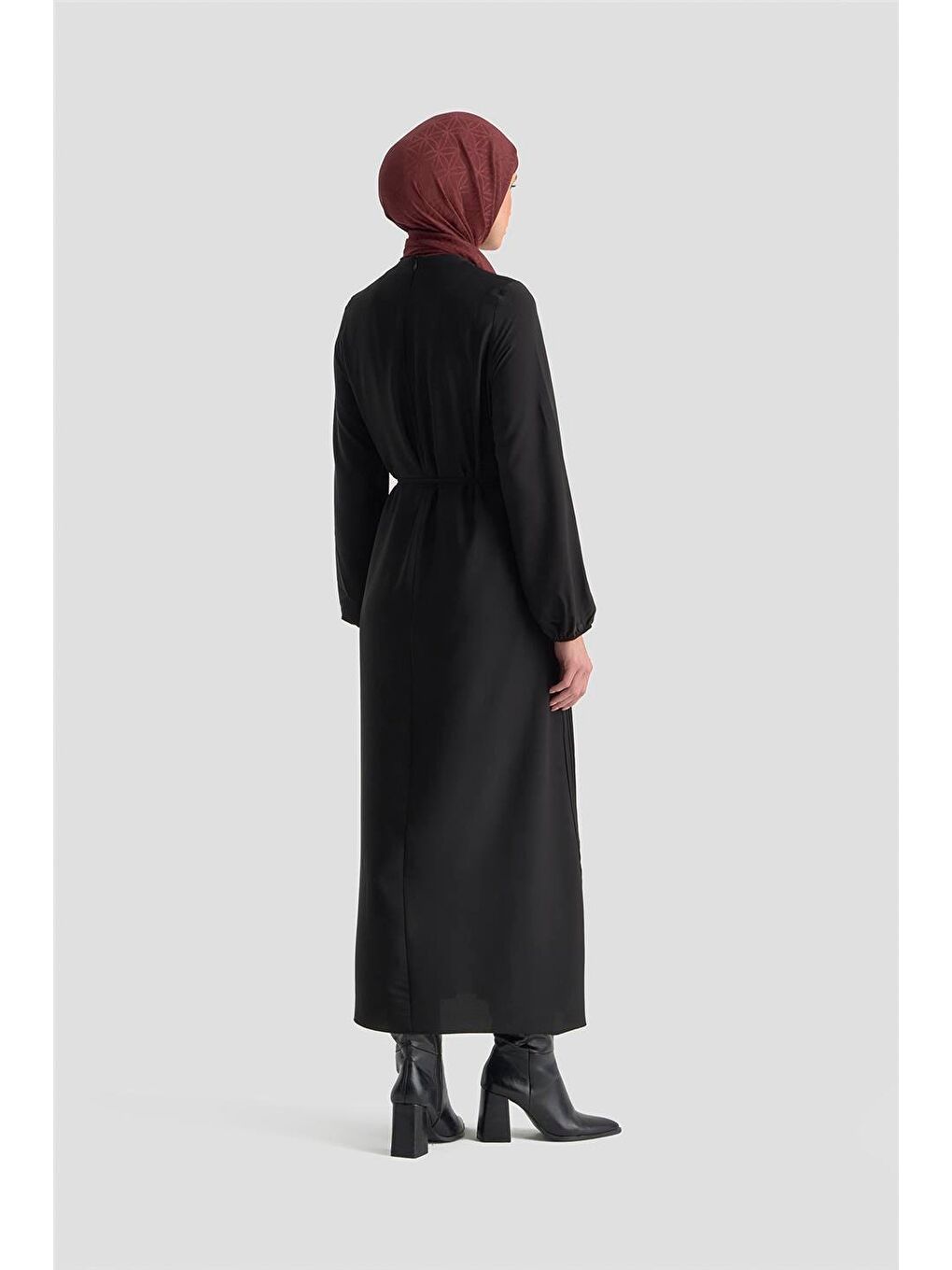 Elbise Ortd9435-1 Siyah-4