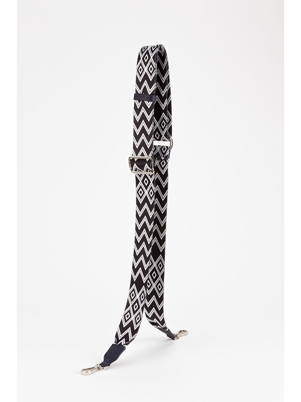 Lacivert %100 Hakiki Deri Kadın Kolon Askılı Çapraz Omuz Çantası-5