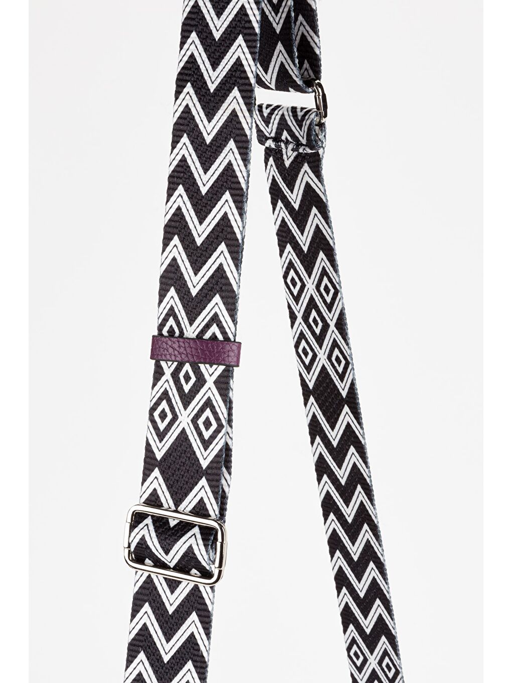 Mürdüm %100 Hakiki Deri Kadın Kolon Askılı Çapraz Omuz Çantası-5