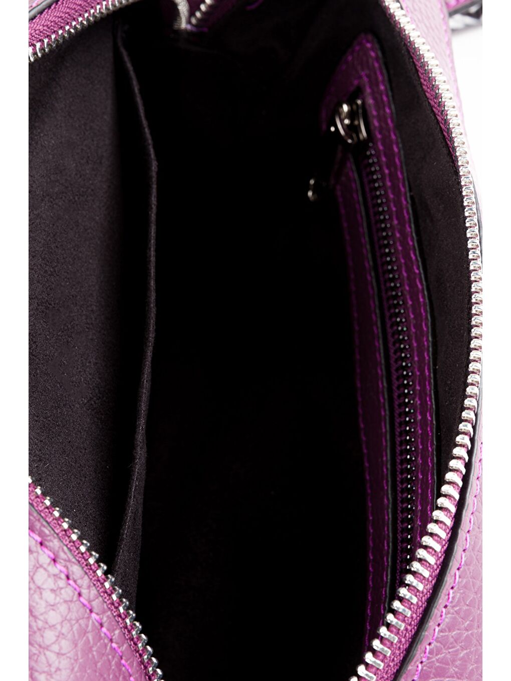 Mürdüm %100 Hakiki Deri Kadın Kolon Askılı Çapraz Omuz Çantası-6