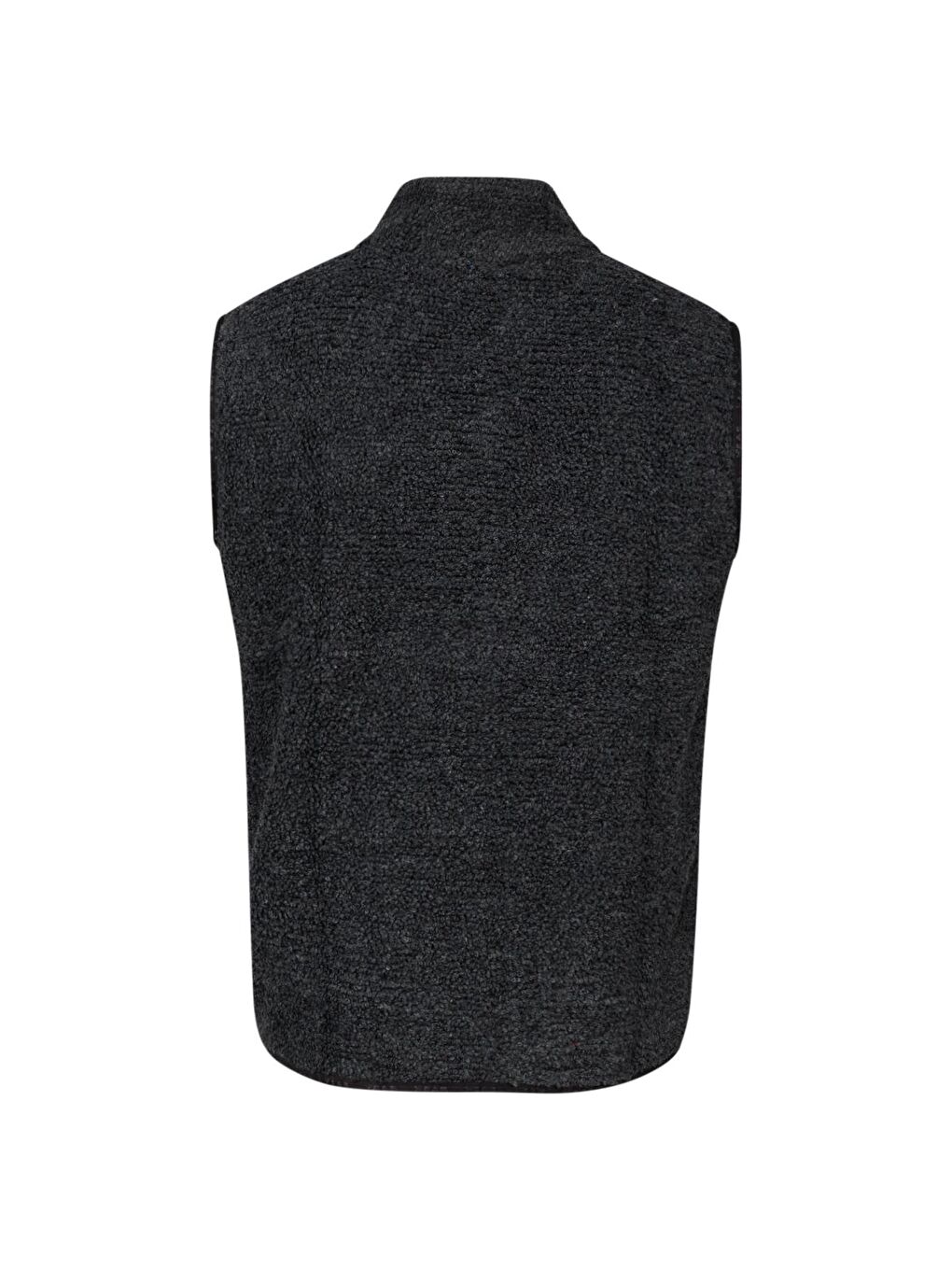 Riley Erkek Yelek Havlu Merino Siyah-2