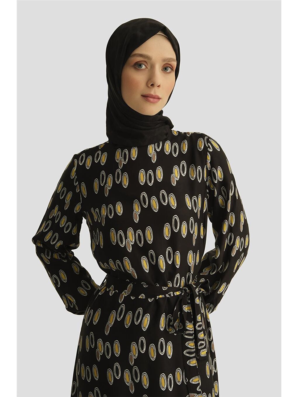 Trend Elbise 25Yt928 Siyah-3