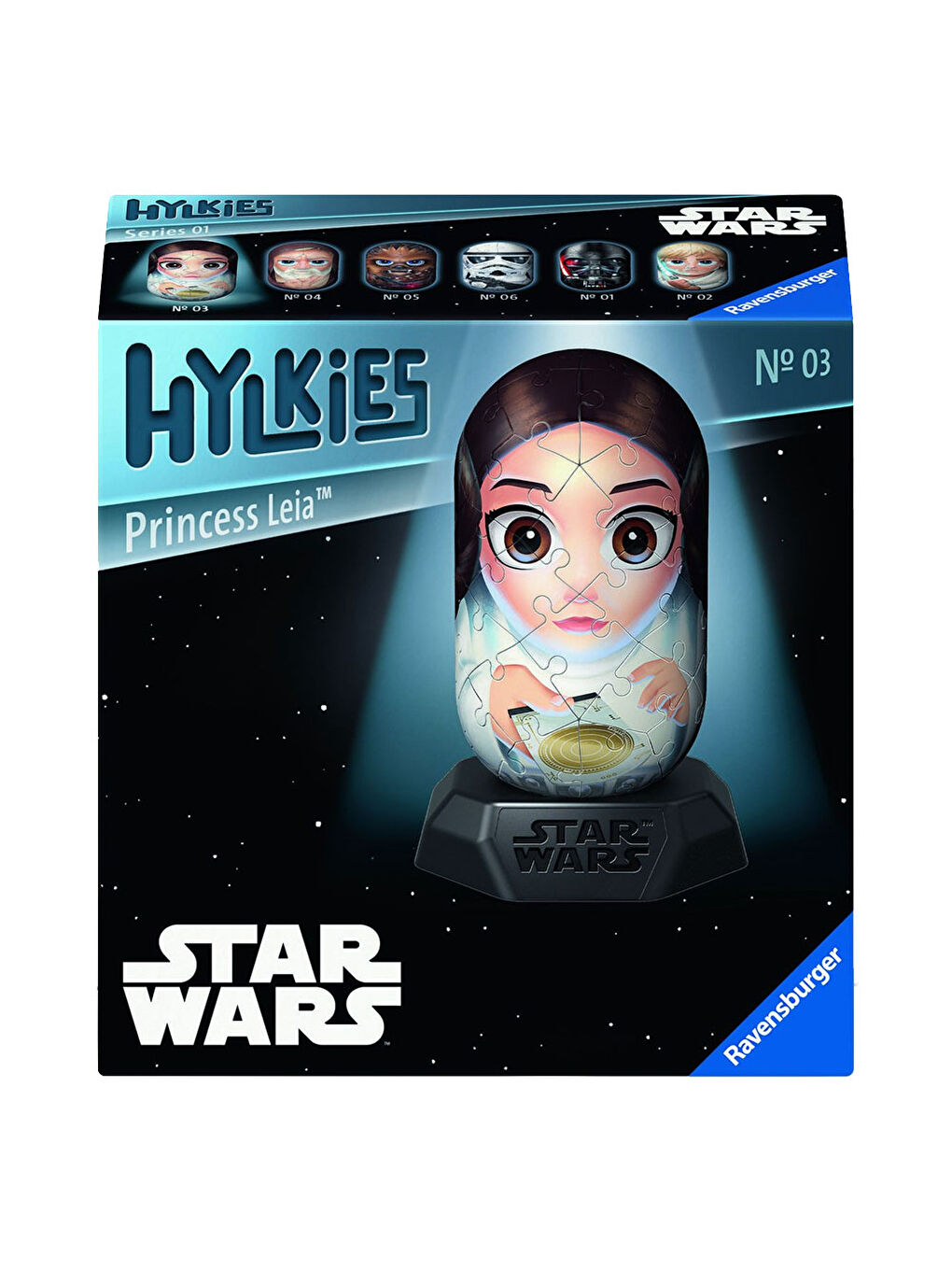Hylkies Star Wars 54 Parça Puzzle Prenses Leia 010142-3