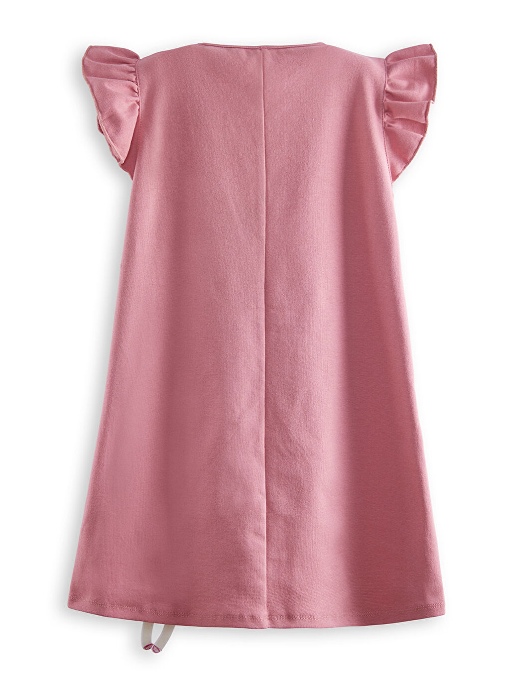 Lilycorn Kız Çocuk Pembe Yazlık Elbise-3