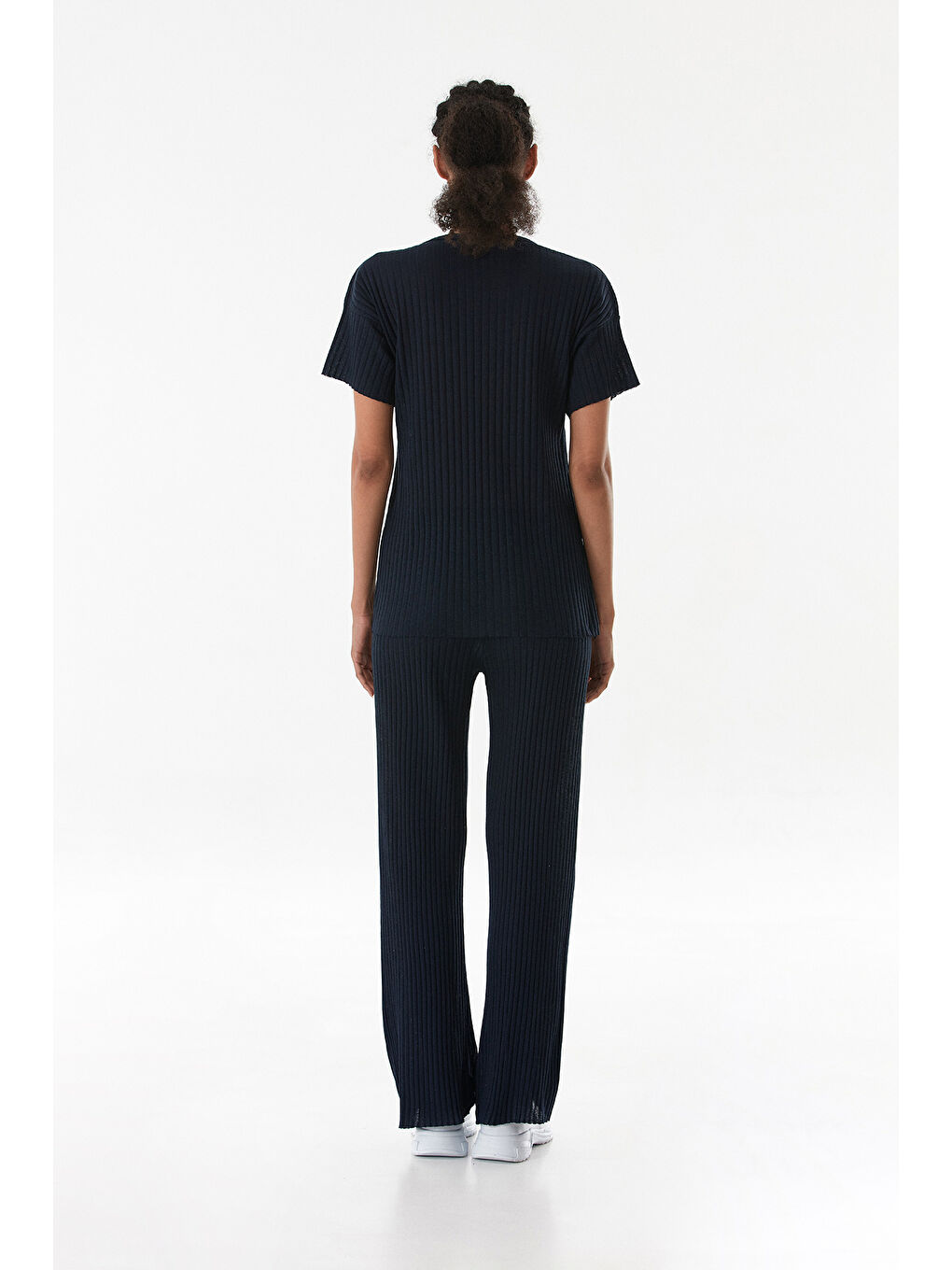 Lacivert Fitilli Beli Lastikli Kaşkorse Takım-2