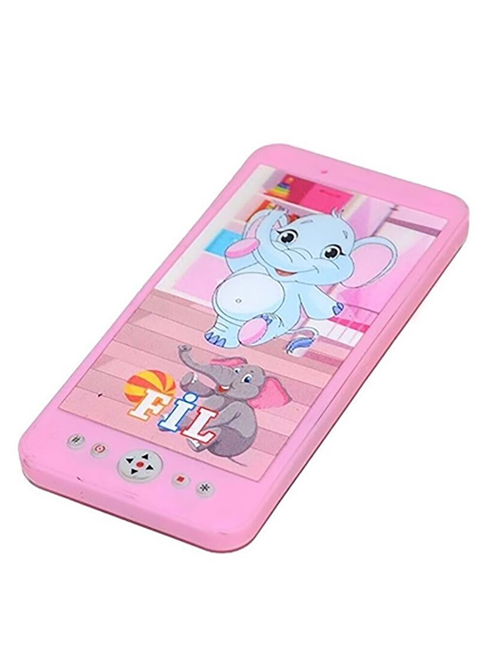 Poşetli Işıklı 3d Telefon - Pembe