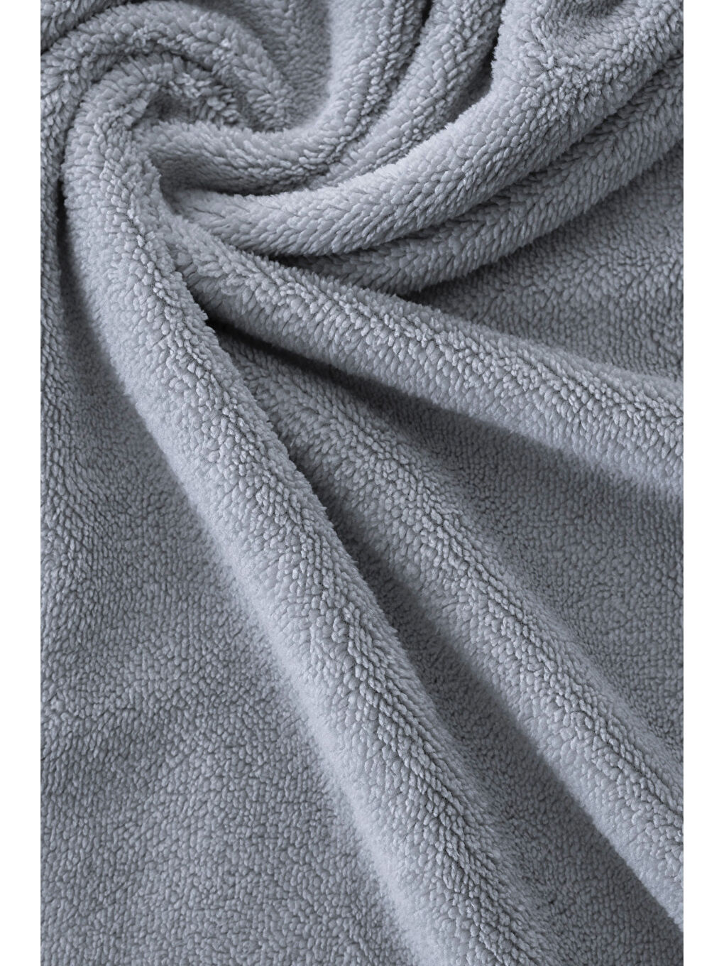 Gri Welsoft Yastık Kılıfı 2'li 50x70 Cm-1