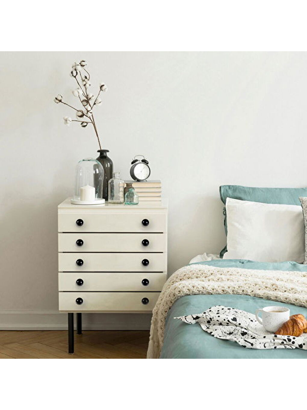 Antalya Düğme Kulp - Siyah-3