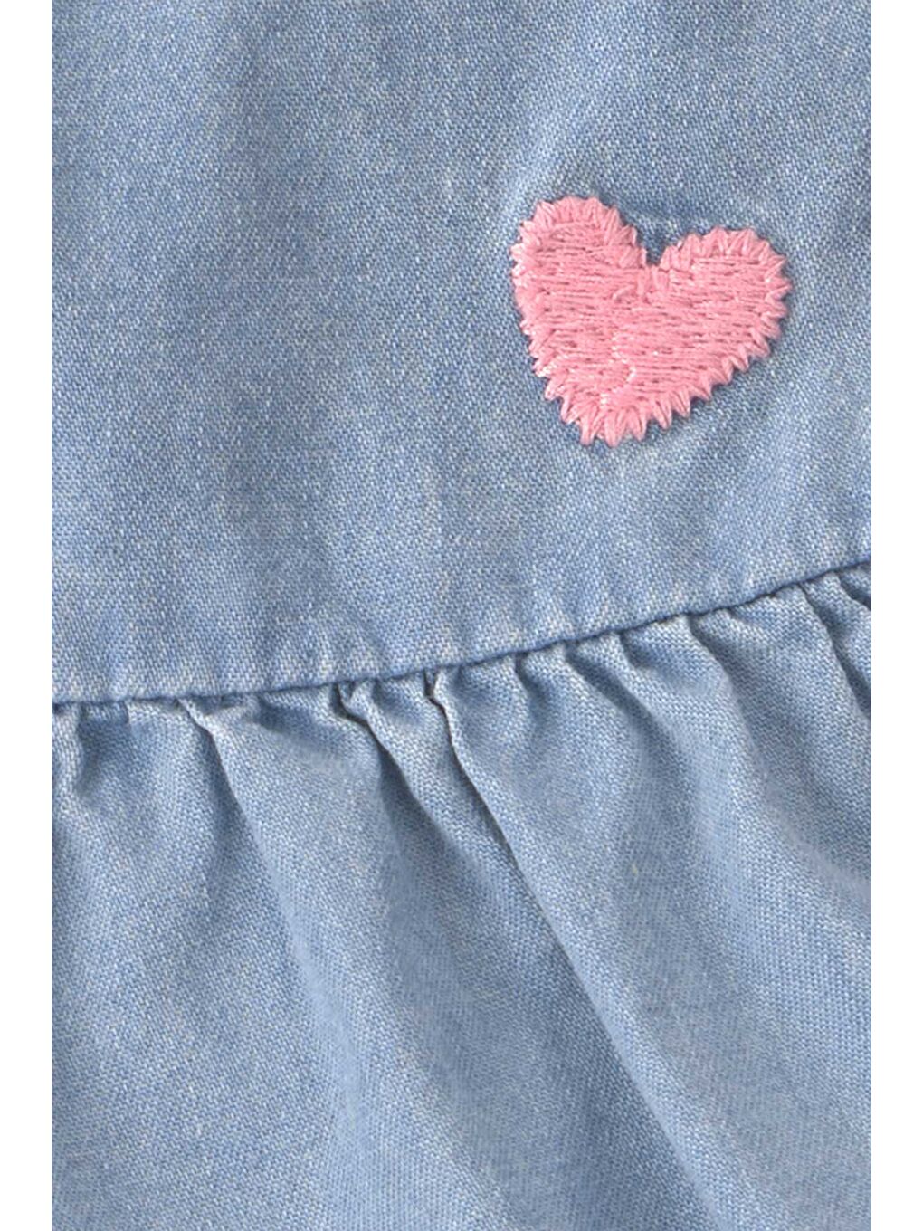 Kız Bebek Body Şort Set 3 Ay-24 Ay Mavi-4