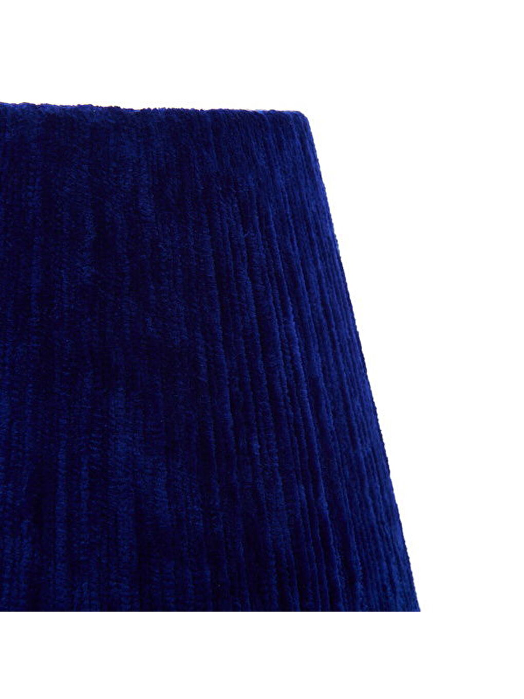 Karışık Okyanus Mavi Başlıklı Seramik Abajur - Renkli - 40 cm-1